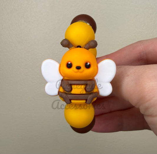 Silicone Charm - Bumblebee