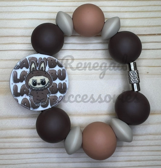 Silicone Charm - Bubu Brown