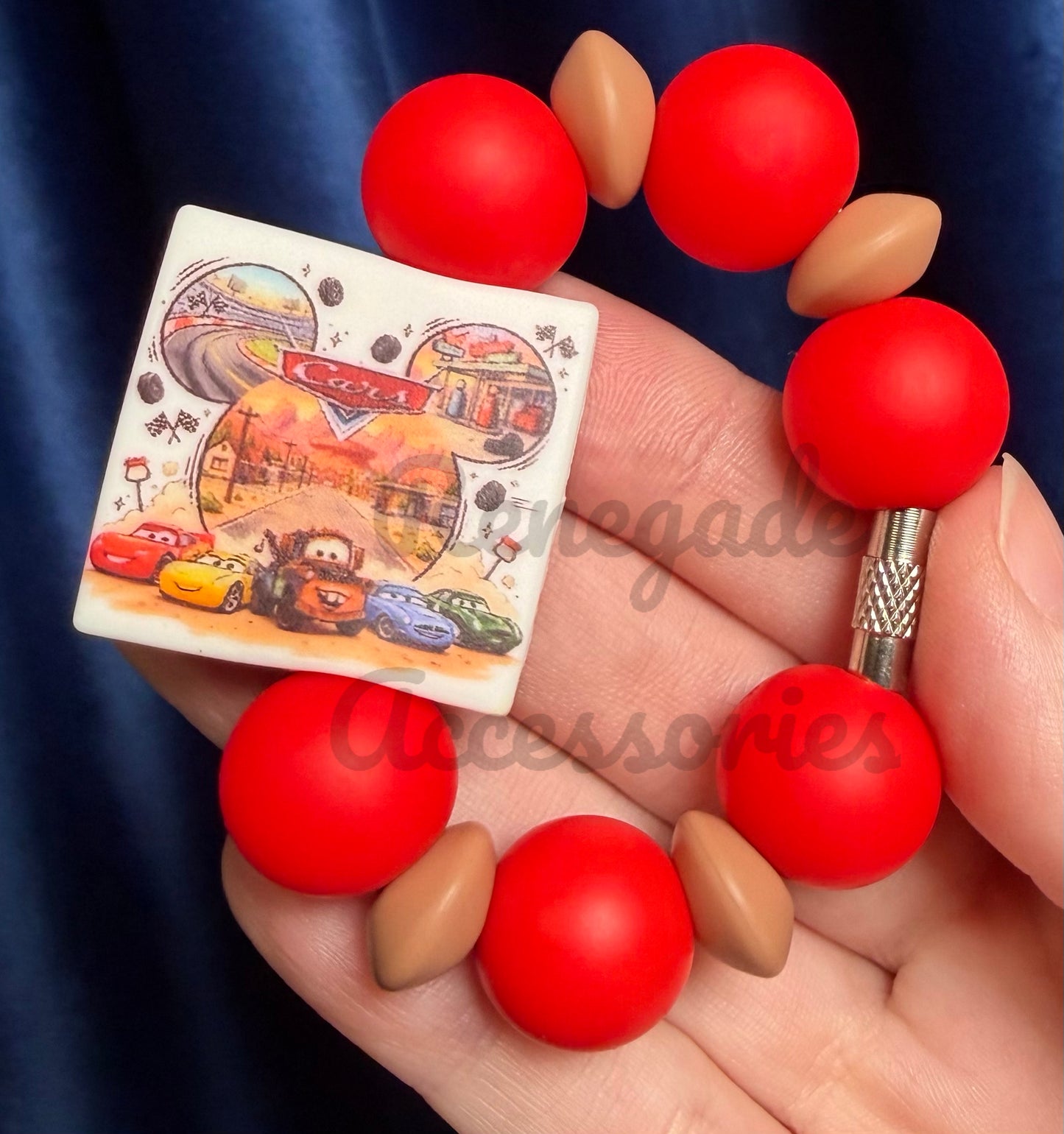Silicone Charm - Cars