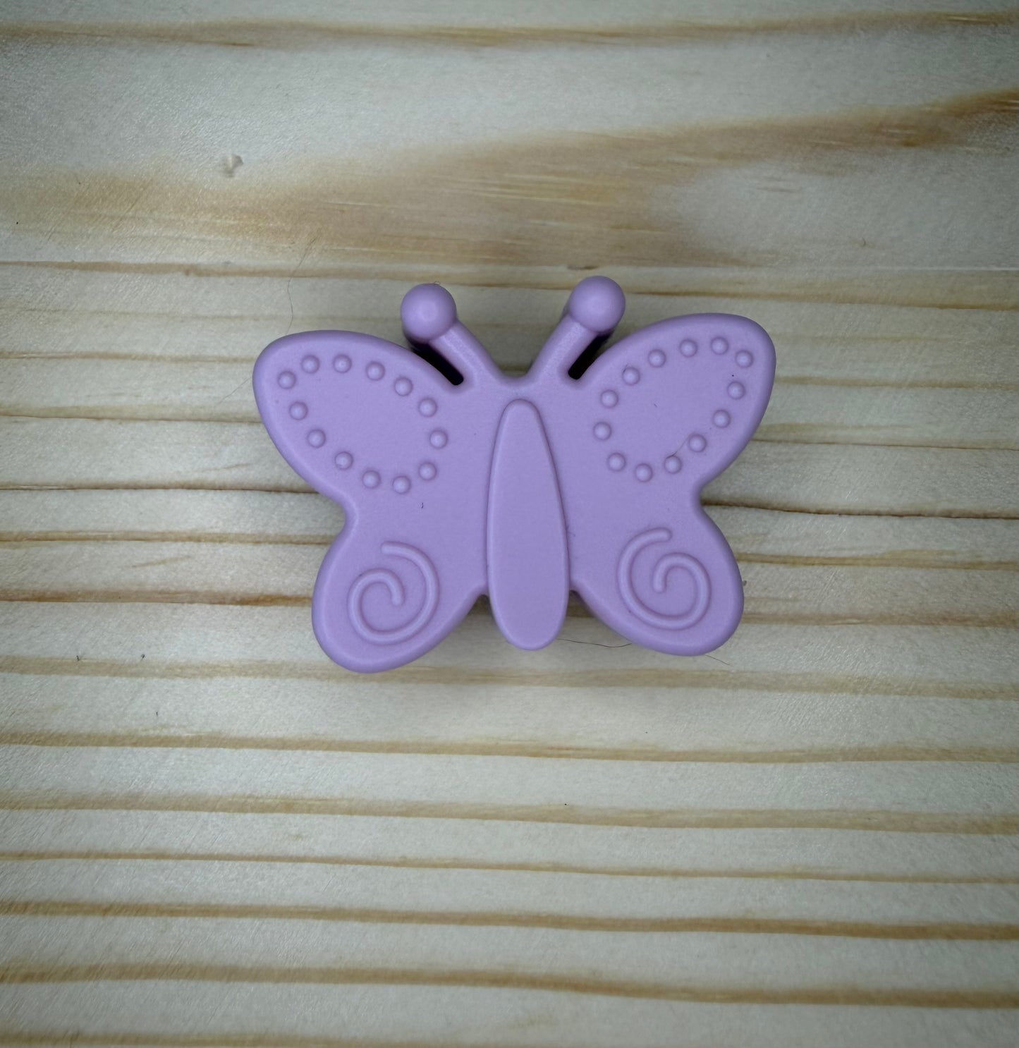 Focal Bead - Purple Butterfly