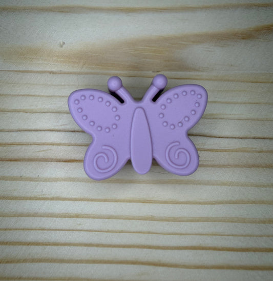 Focal Bead - Purple Butterfly