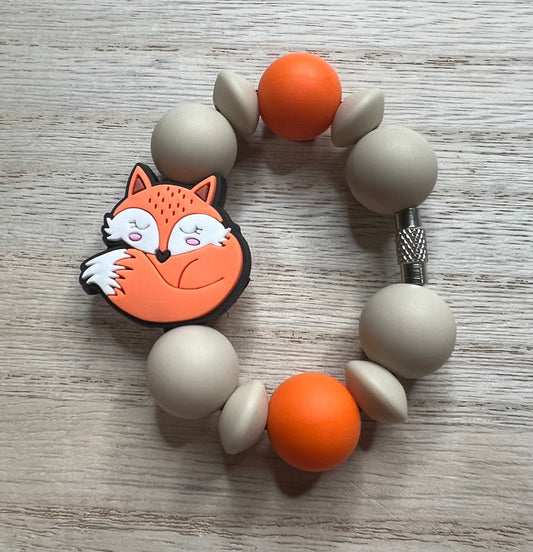 Silicone Charm - Fox