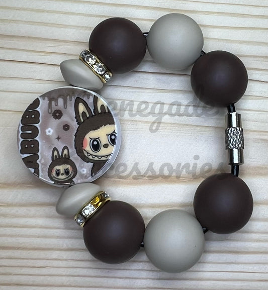 Silicone Charm - Bubu Brown
