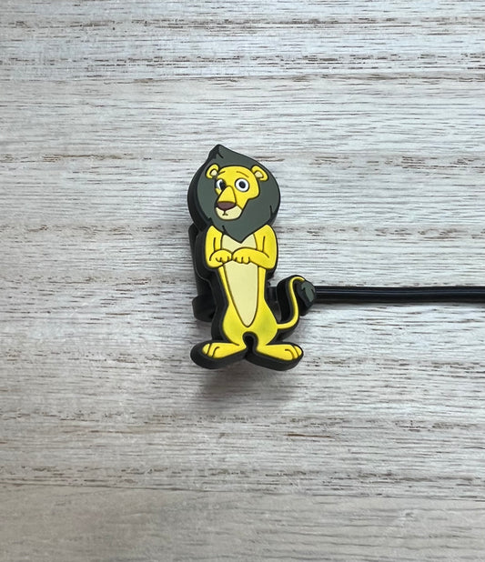 Straw Topper - Oz Lion Character