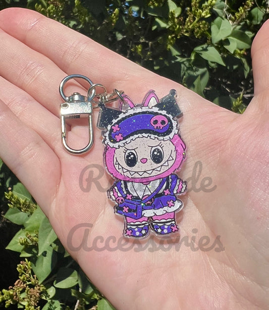 Bubu Keychain Acrylic - HK Kuro