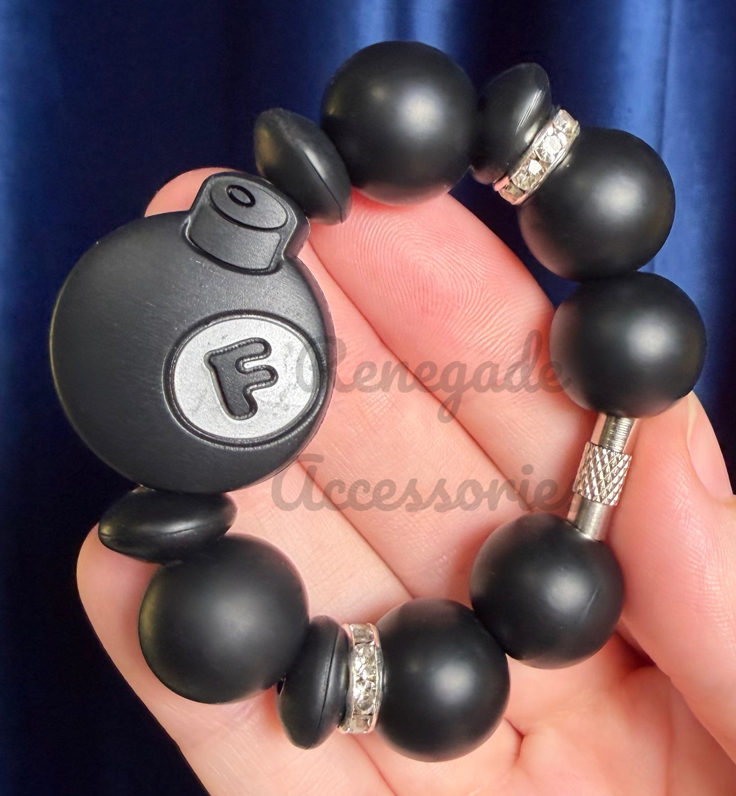 Silicone Charm - F Bomb