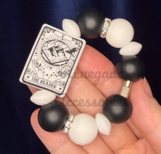 Silicone Charm - The Reader/Books