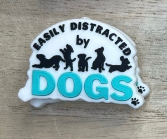 Focal Bead - Easily Distracted By Dogs