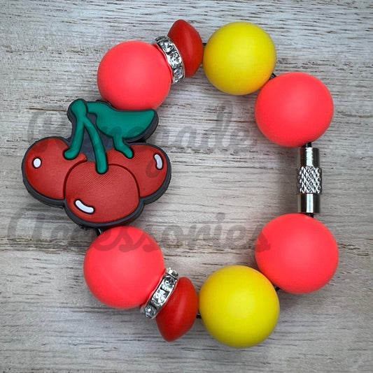 Silicone Charm - Cherry - Farmers Market