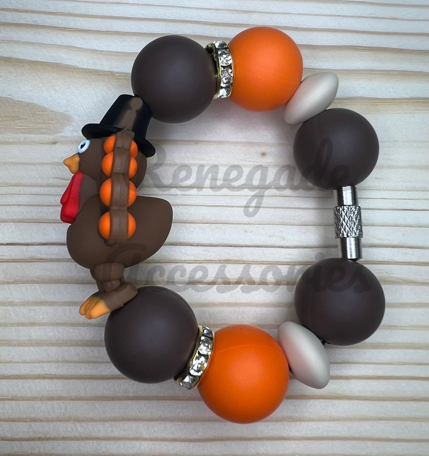 Silicone Charm - Turkey