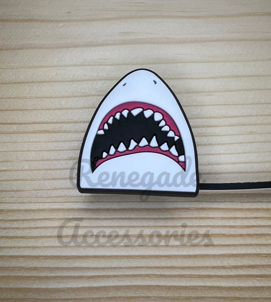 Straw Topper - Shark