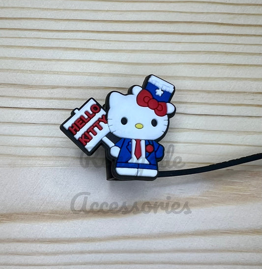Straw Topper - HK Fourth Of July