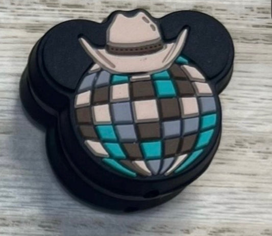 Focal Bead - Cowboy Mouse Ears