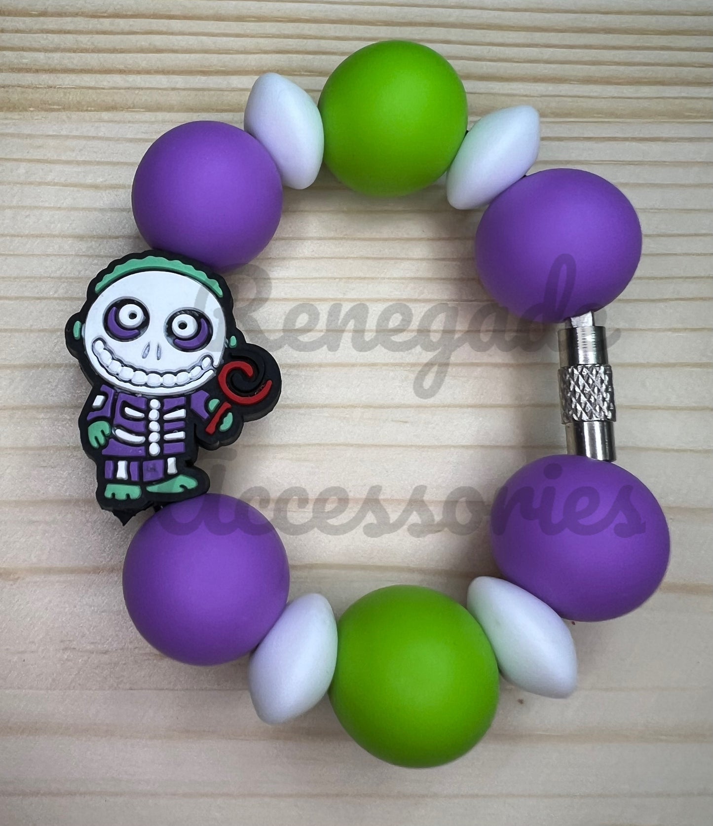 Silicone Charm - Barrel - Nightmare