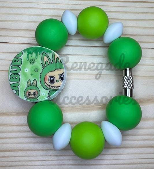 Silicone Charm - Bubu Green