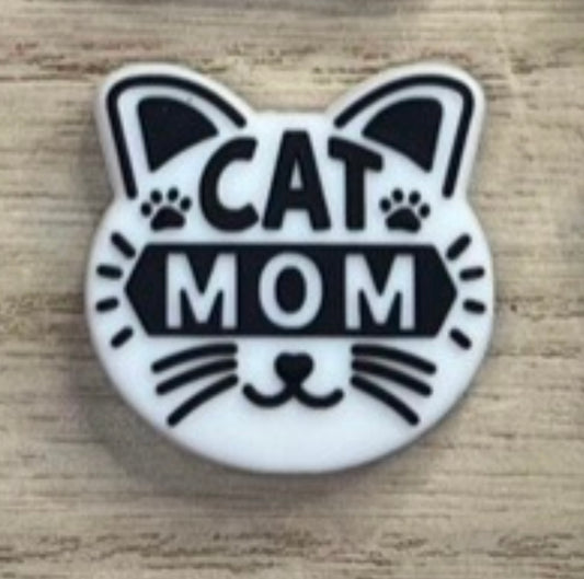 Focal Bead - Cat Mom