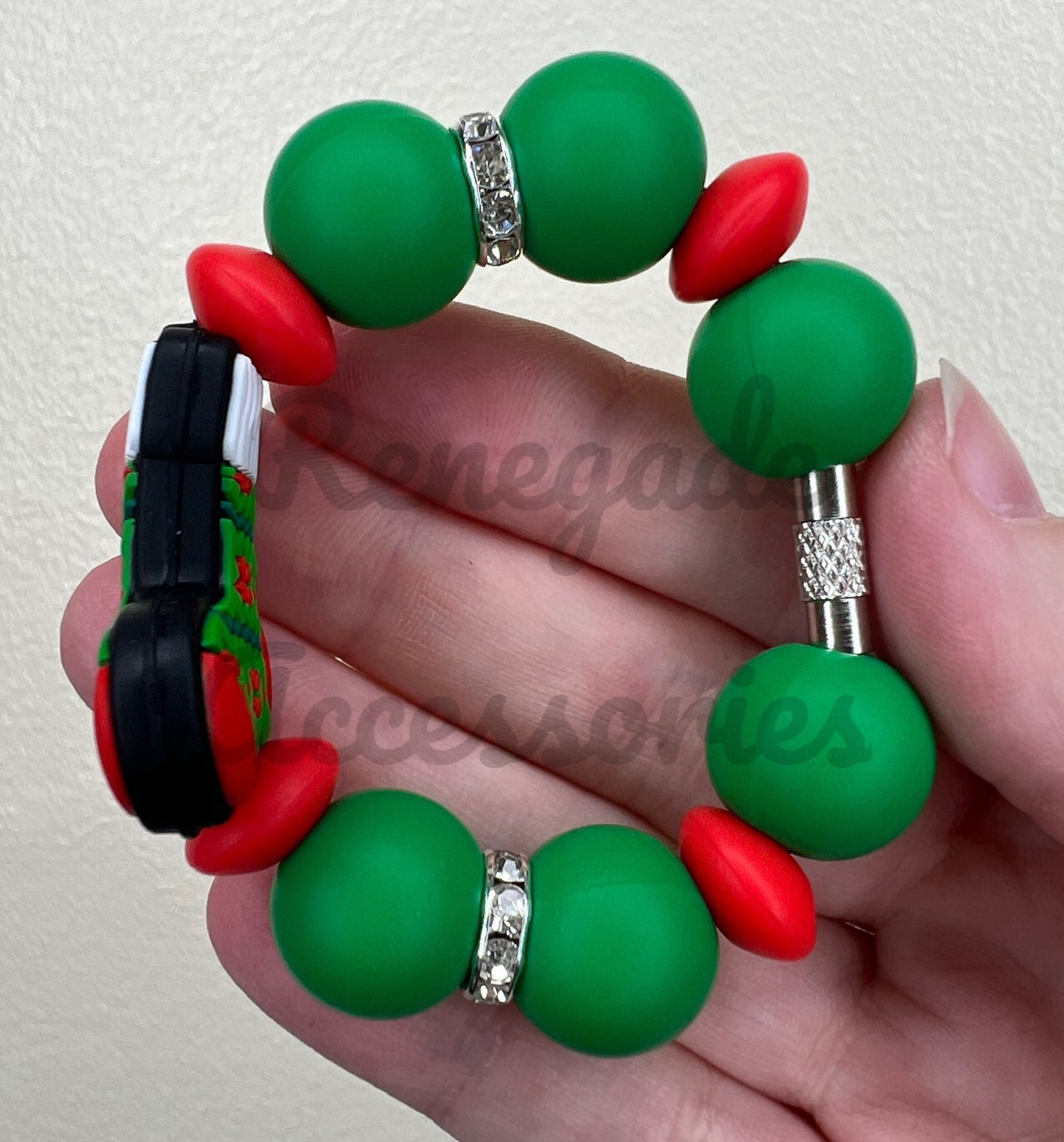 Silicone Charm - Stocking