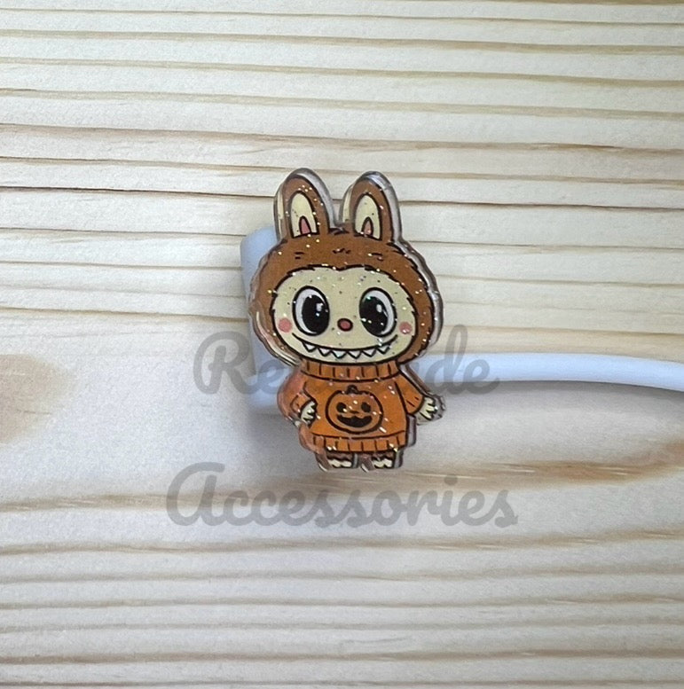 Straw Topper - Bubu Pumpkin Sweater