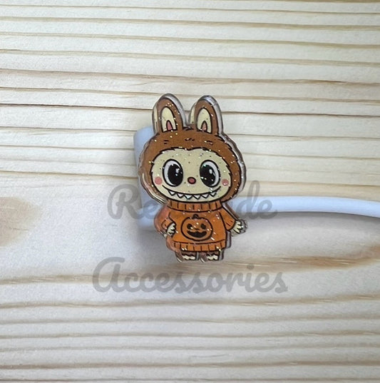 Straw Topper - Bubu Pumpkin Sweater