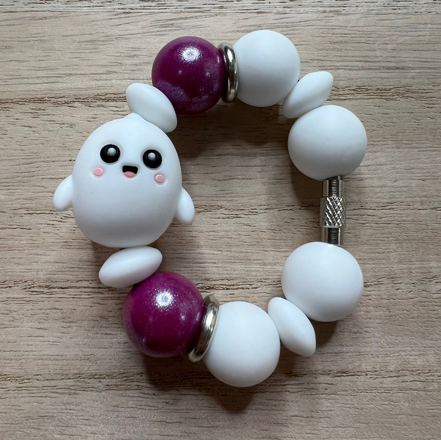 Silicone Charm - Ghostie