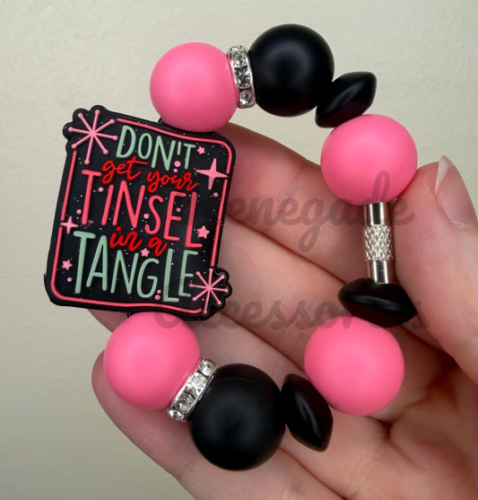 Silicone Charm - Don’t Get Your Tinsel In A Tangle