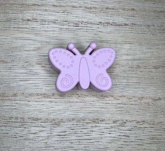 Focal Bead - Purple Butterfly