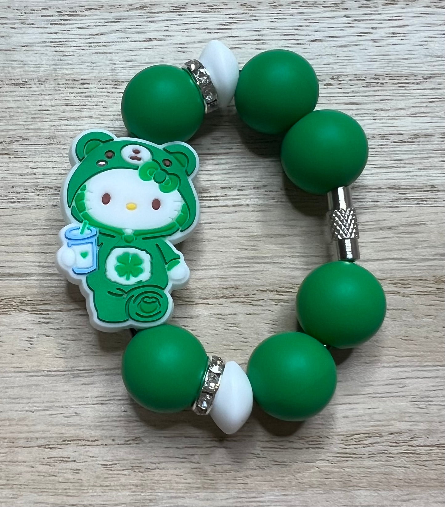 Silicone Charm - HK Bear Character - St Pattys