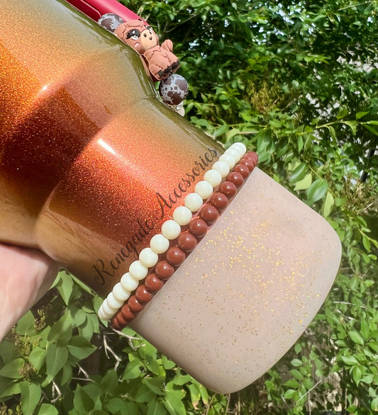 Bracelet Stack - Western Brown & Cream - Howdy/Outwest - STANLEY