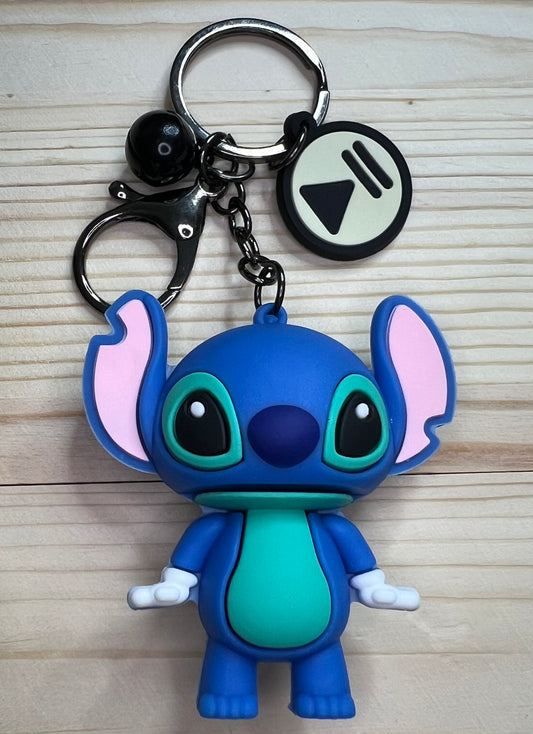 Keychain - Blue Alien
