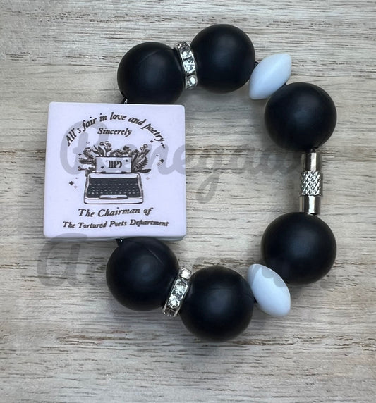 Silicone Charm - TTPD - Taylor