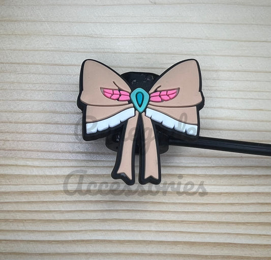 Straw Topper - Princess Bow Colors Of The Wind