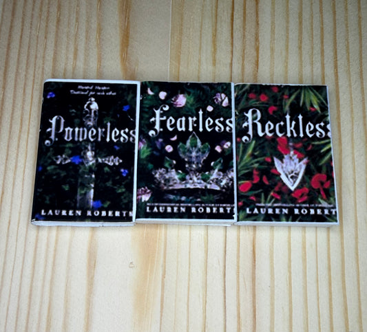 3D Printed Book Bundle - Powerless Set Of 3