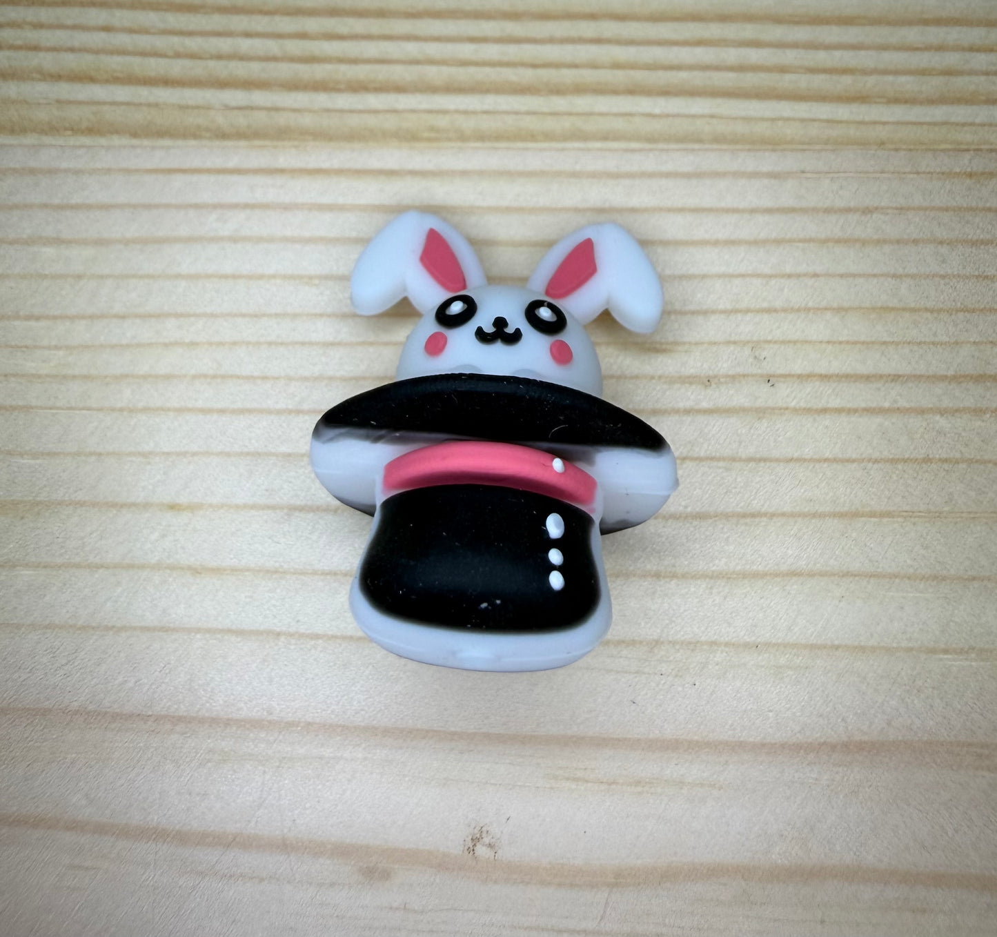 Focal Bead - Bunny Hat