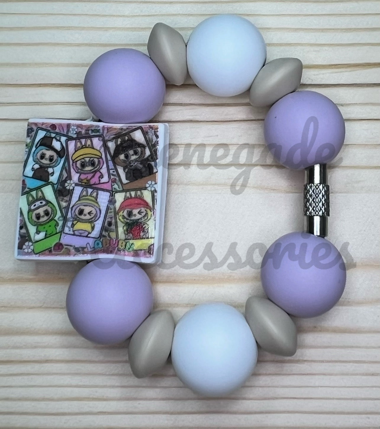 Silicone Charm - Bubu Photos - Square