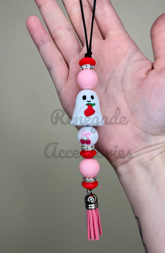 Silicone Charm - Enchanted Charms - Strawberry Ghost