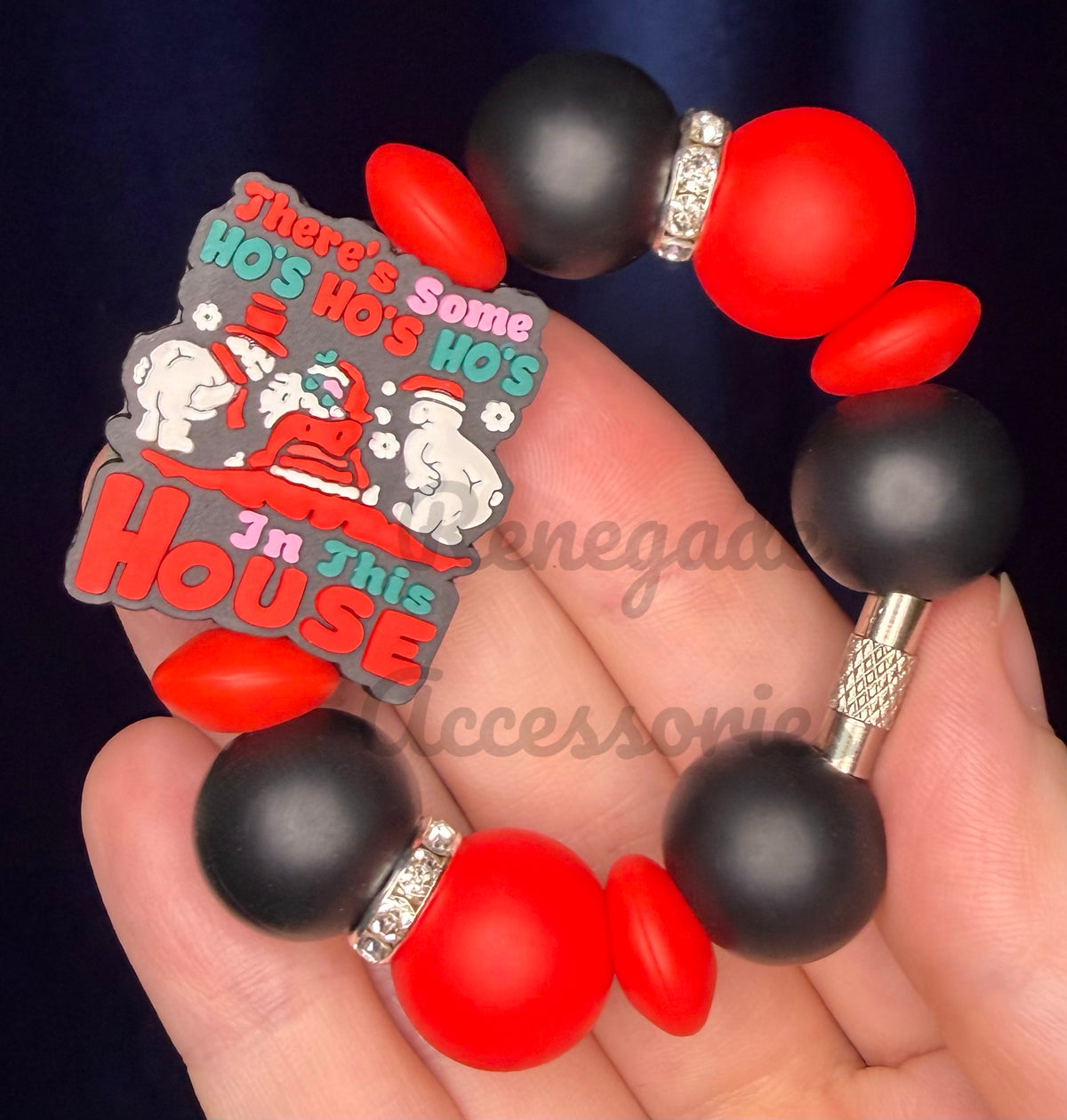 Silicone Charm - Ho Ho Ho’s In This House