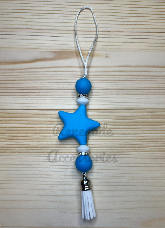 Silicone Charm - Enchanted Charms - Blue Star