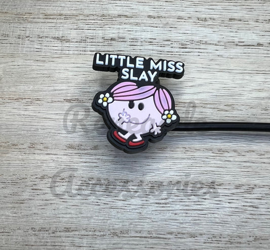 Straw Topper - Little Miss Slay
