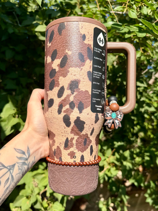 Bracelet Stack - Brown Appaloosa 🖤32 OZ HYDROJUG🖤