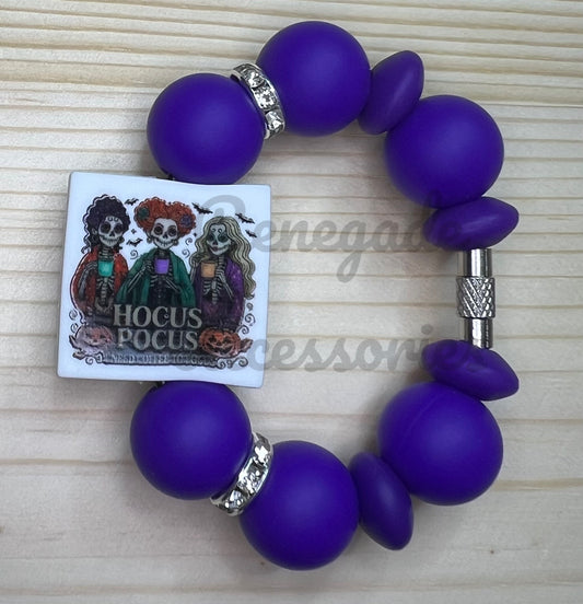 Silicone Charm - Sister Witches - Need Coffee To Focus