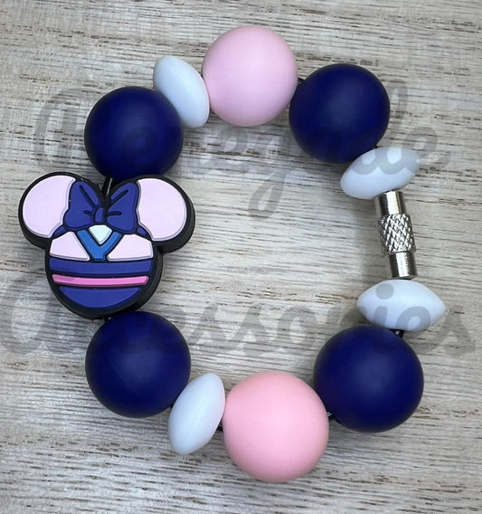 Silicone Charm - Warrior Princess Mouse Ears