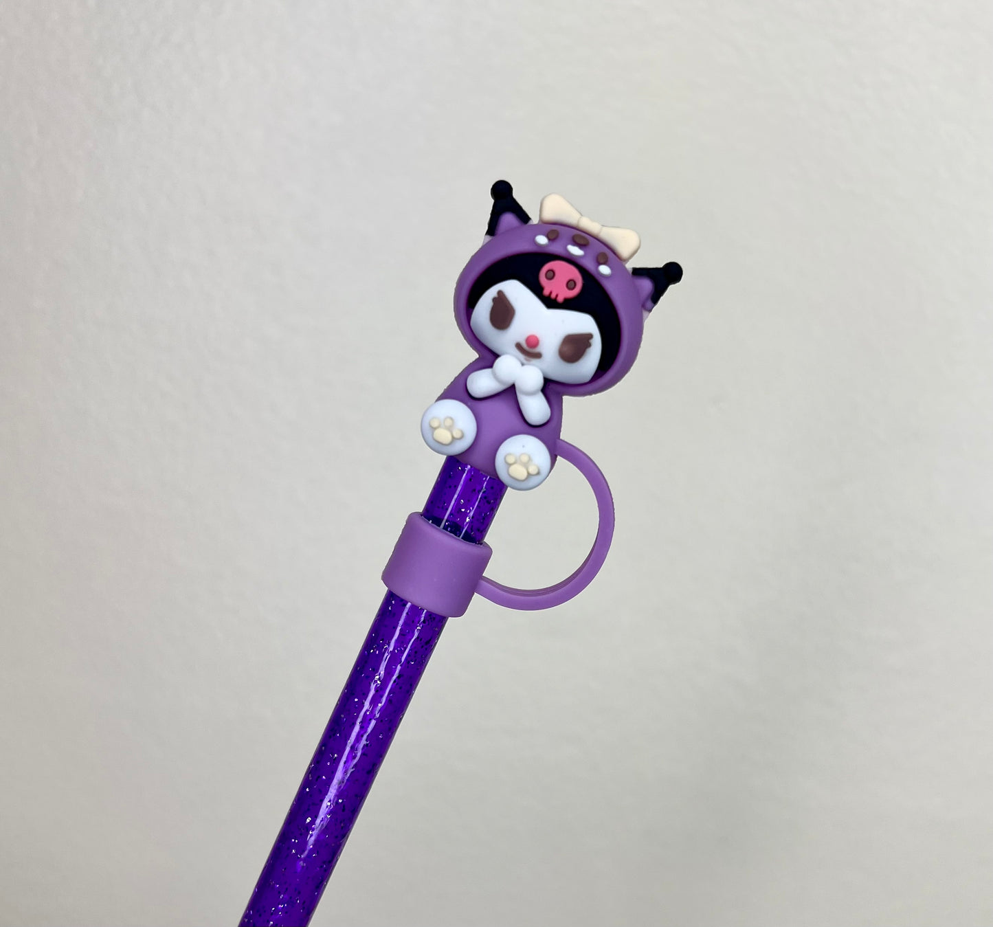 Straw Topper 3D - HK Kuro Character