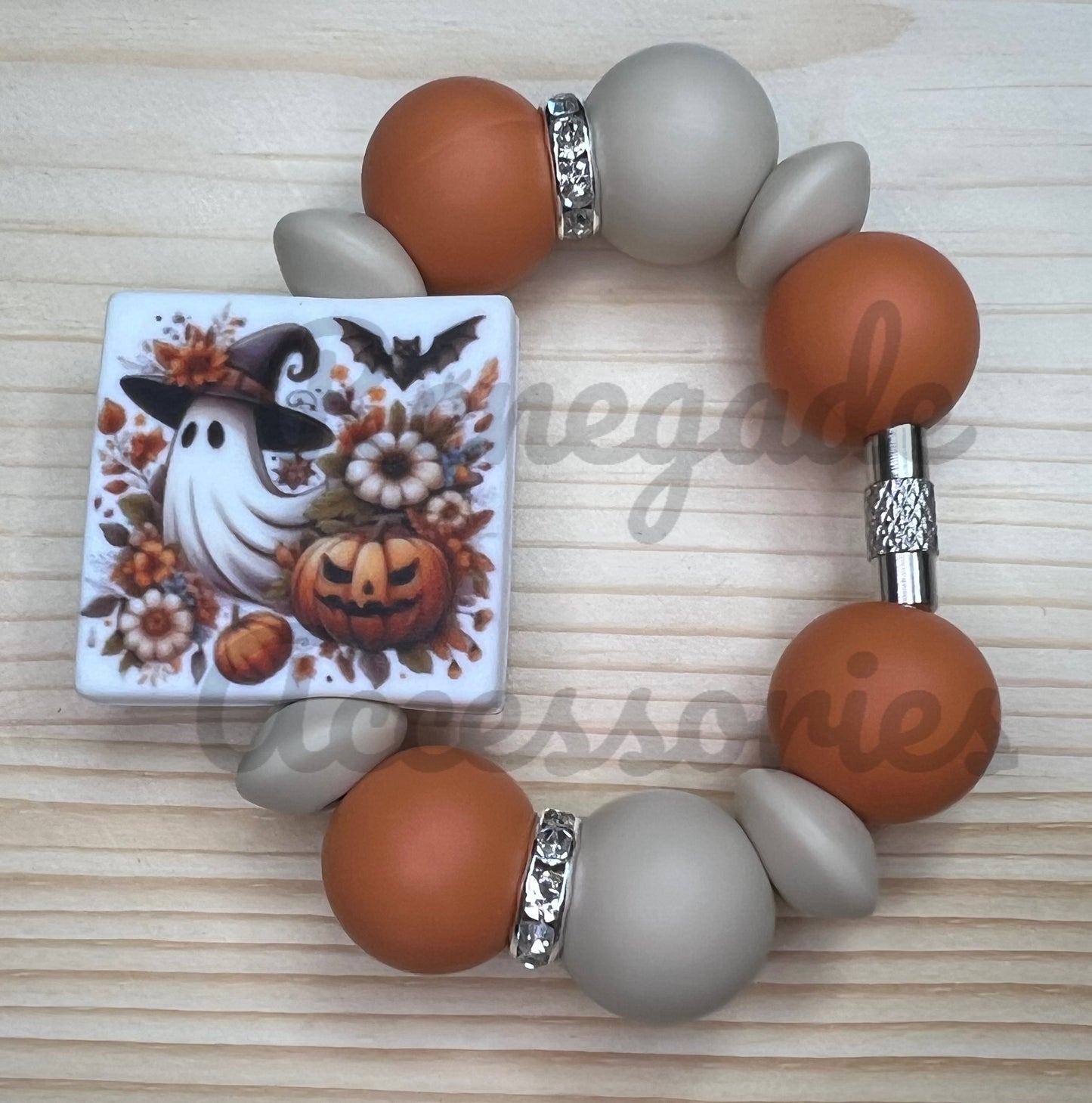 Silicone Charm - Boho Ghost