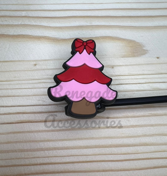 Straw Topper - Tree Bow