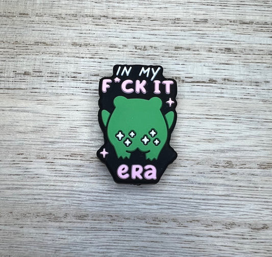 Focal Bead - In My F**k It Era Frog
