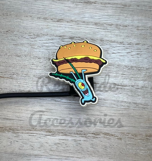 Straw Topper - Under Sea Character - Plankton