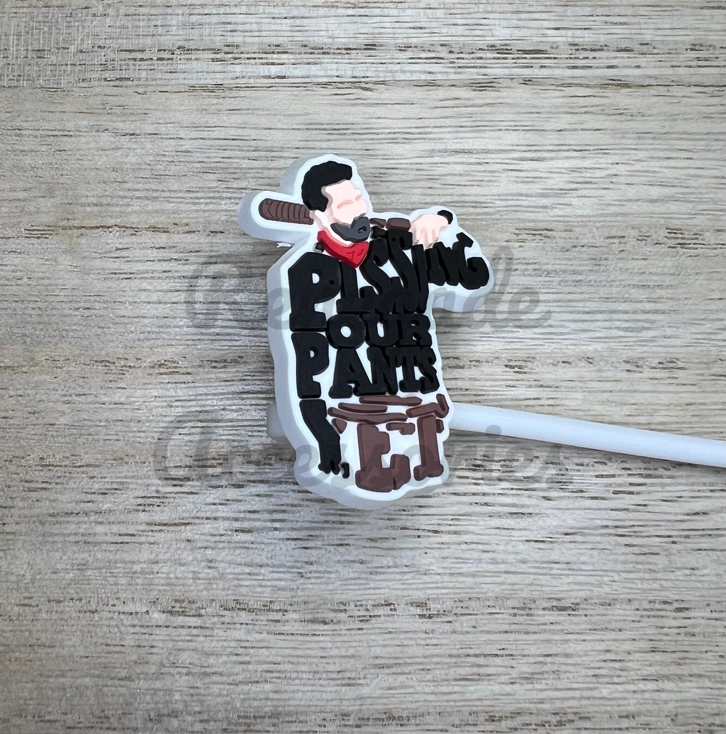 Straw Topper - TWD Negan Character
