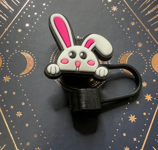 Straw Topper - Bunny