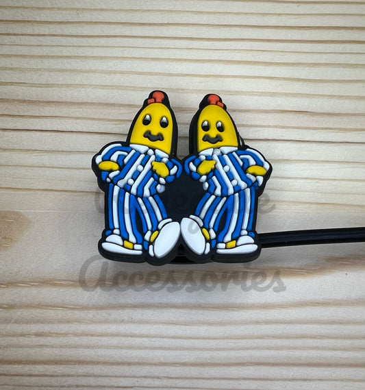 Straw Topper - Bananas In Pajamas