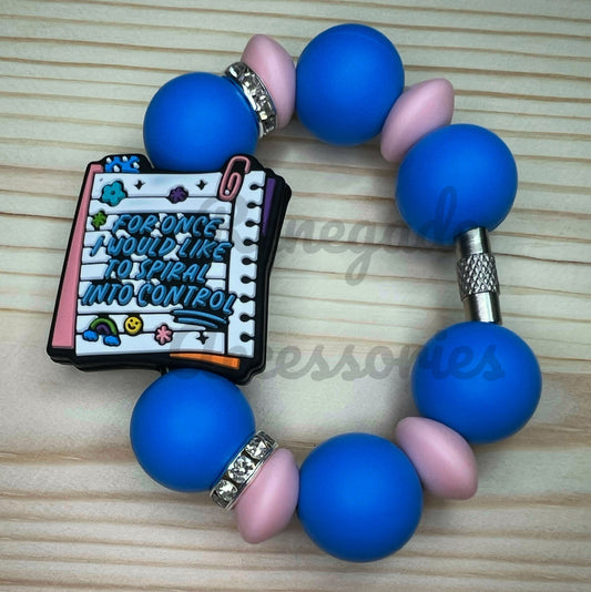 Silicone Charm - Spiral Into Control